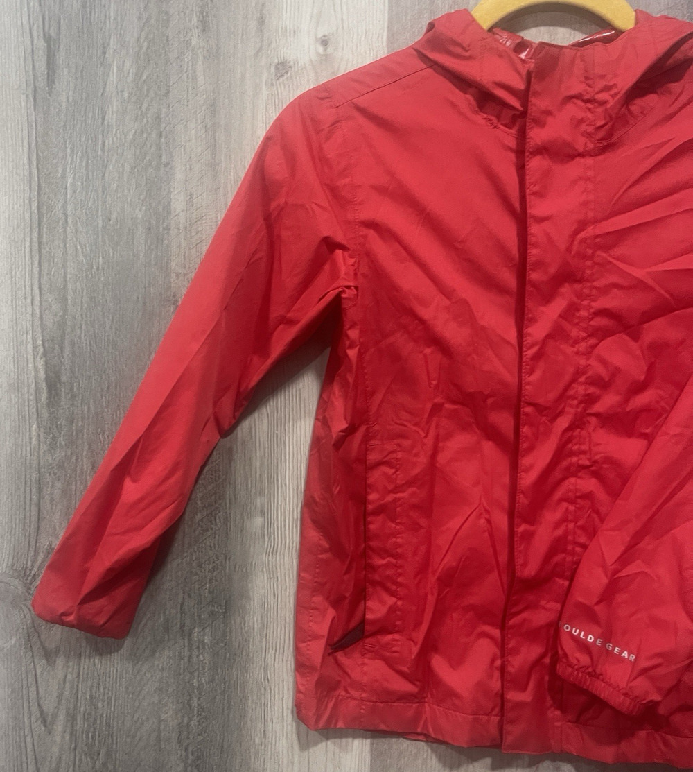 Boulder Gear Stratus Rain Jacket Wind Breaker Red Yth Size S